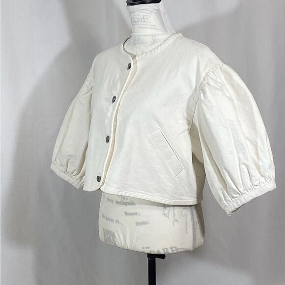 Tanya Taylor Samantha Cropped Jacket size M - Picture 8 of 14